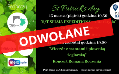 „Św. Patryk w Porcie Iława” ODWOŁANY!!!