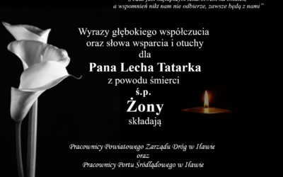Z żalem informujemy…